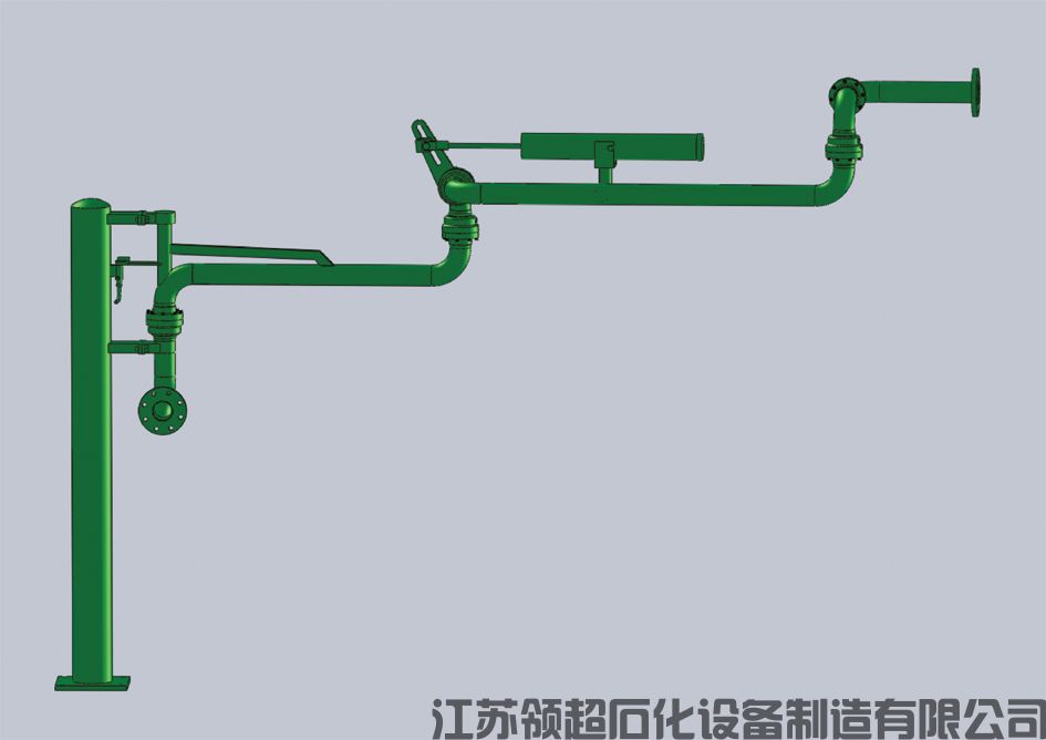 江蘇聯(lián)博藥業(yè)有限公司采購(gòu)的一批活動(dòng)梯、汽車頂部裝車用AL2503底部裝卸臂（鶴管）、甲醛鶴管已投入生產(chǎn)中(1)